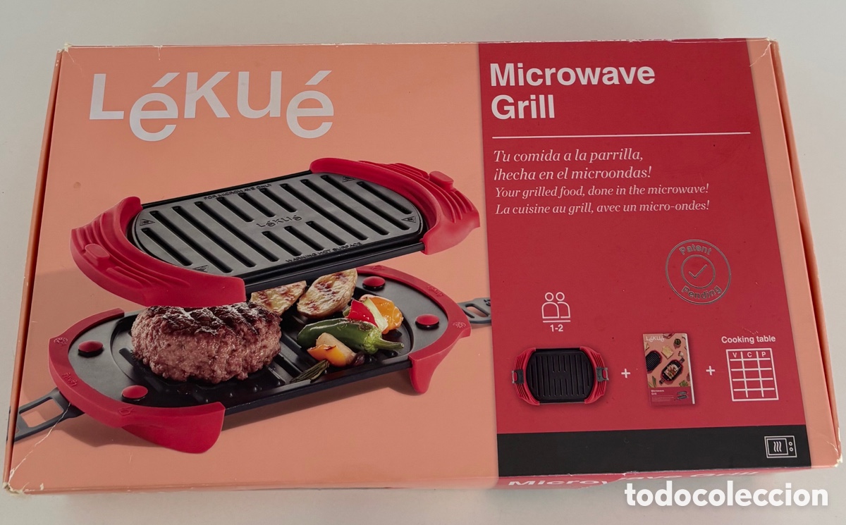 Vintage: L&eacute;ku&eacute; Microwave Grill (parrilla para microondas ) - Foto 1