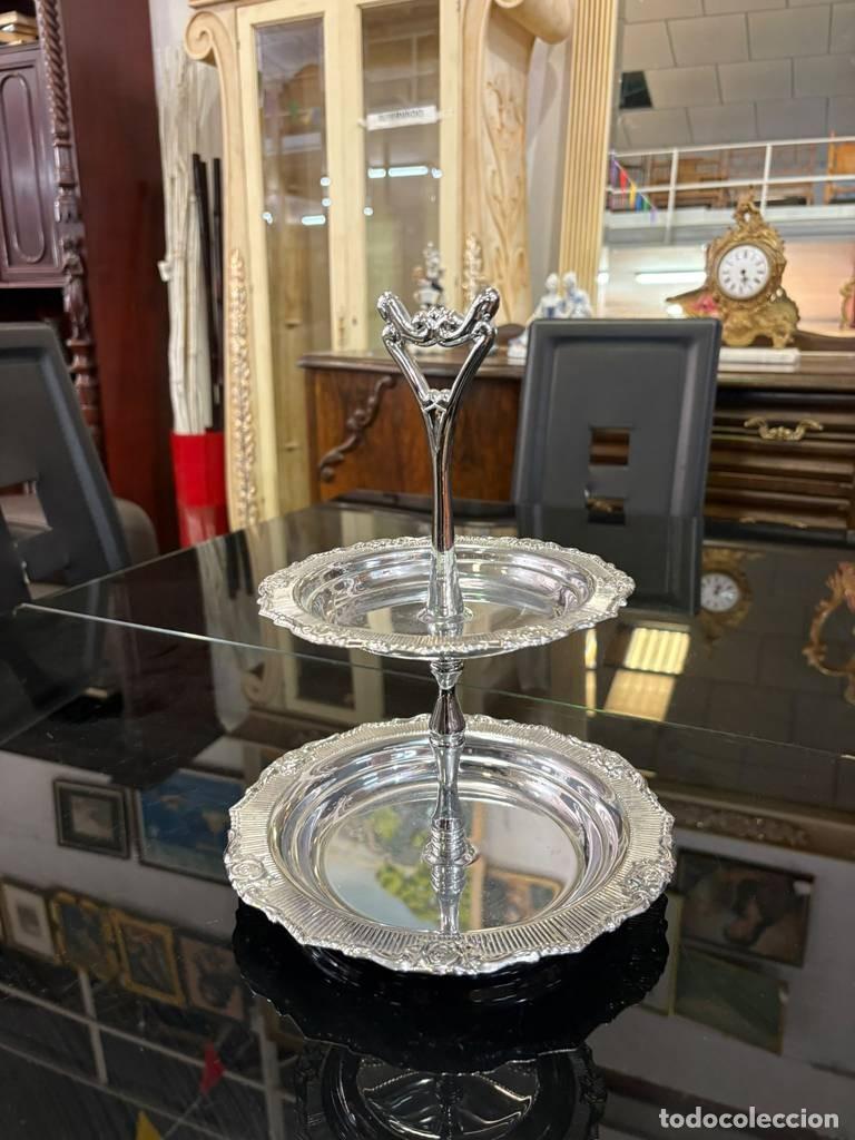 Vintage: SOPORTE PARA POSTRES DE METAL - Foto 2