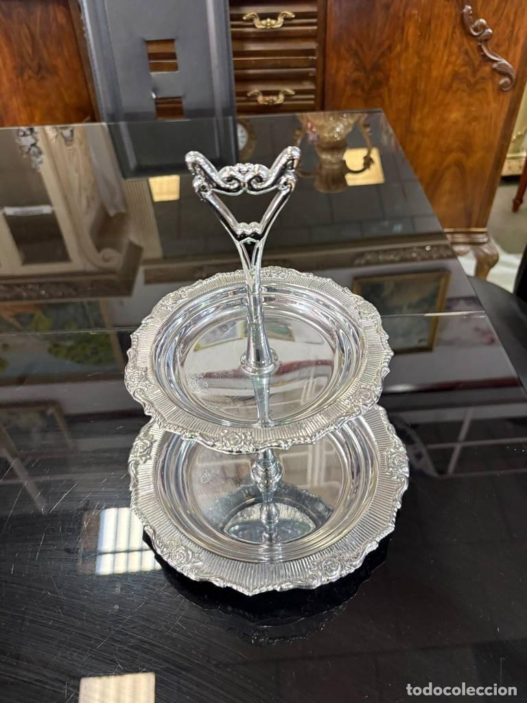Vintage: SOPORTE PARA POSTRES DE METAL - Foto 3