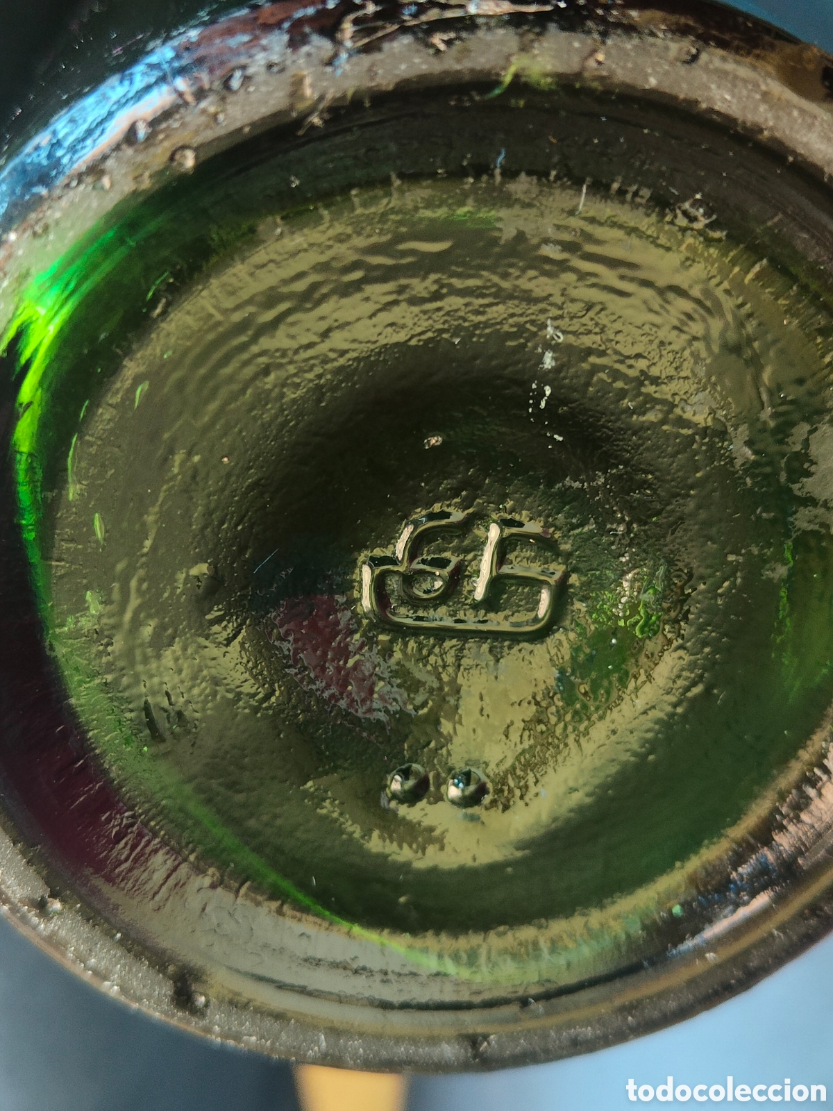 Vintage: Botella Antigua El Le&oacute;n - Foto 5