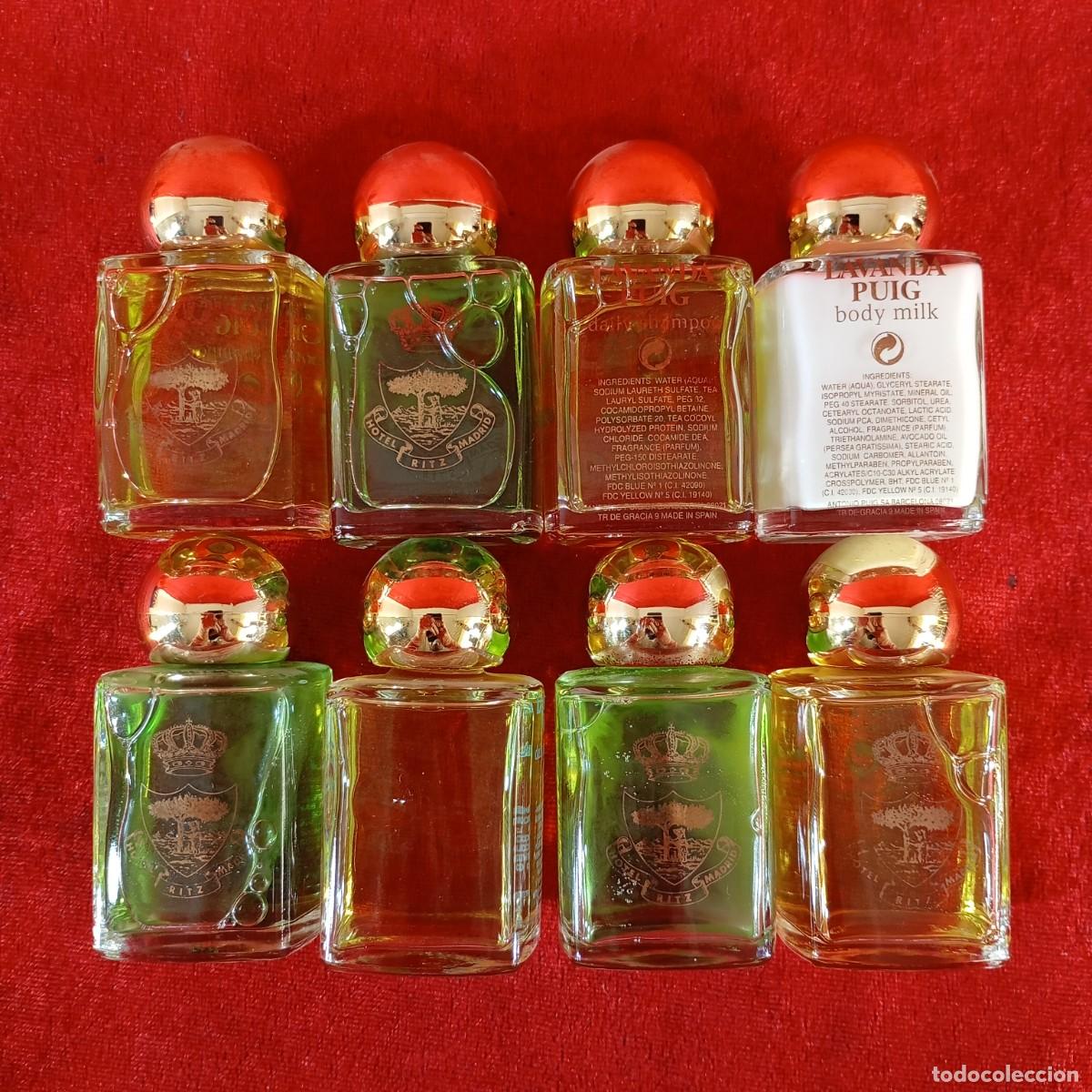 Vintage: ANTIGUA COLECCI&Oacute;N VINTAGE DE ARTICULOS DE TOCADOR - HOTEL RITZ DE MADRID - SIGLO XX - LAVANDA PUIG