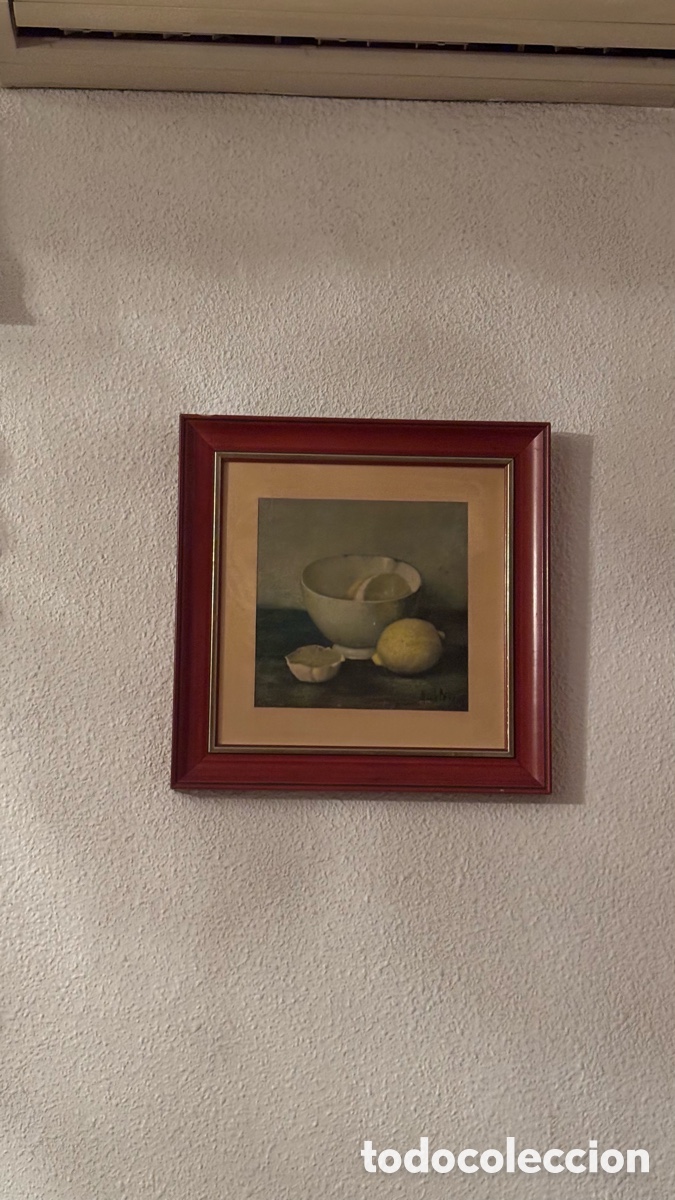 Vintage: Cuadro bodeg&oacute;n cl&aacute;sico Vintage &oacute;leo sobre lienzo / tabla (Naturaleza muerta)