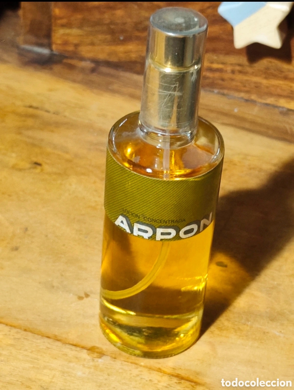 Vintage: Juper Barcelona, antigua botella de loci&oacute;n concentrada Arp&oacute;n, muy rara. A&ntilde;os 60