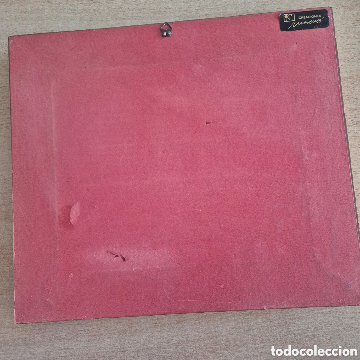 Vintage: Cuadro con marco de madera / B 106 - Foto 4