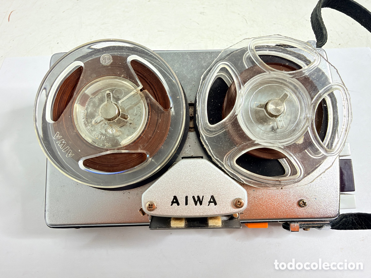 Vintage: Aiwa TP 60R Mini Reel To Reel Japan 1970s Para Restaurar