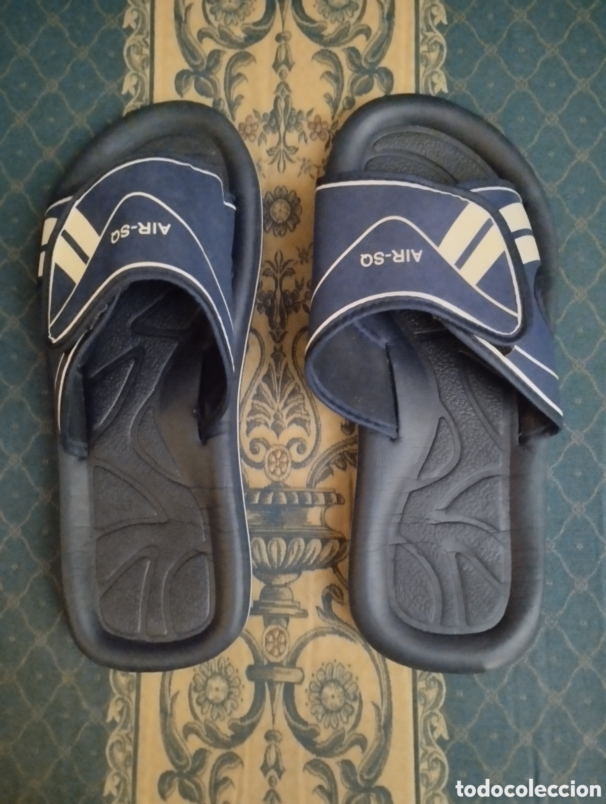 Vintage: Zapatillas AIR-SQ Multinumeros de calzado. Color Azul.