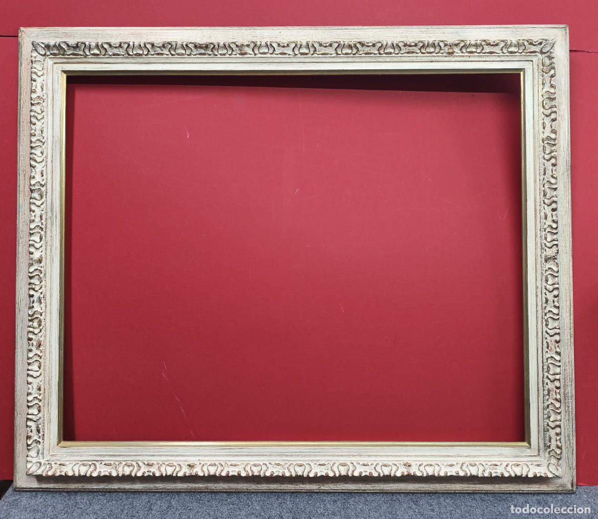 Vintage: MARCO DE ARTESAN&Iacute;A 81 X 65 - Foto 2