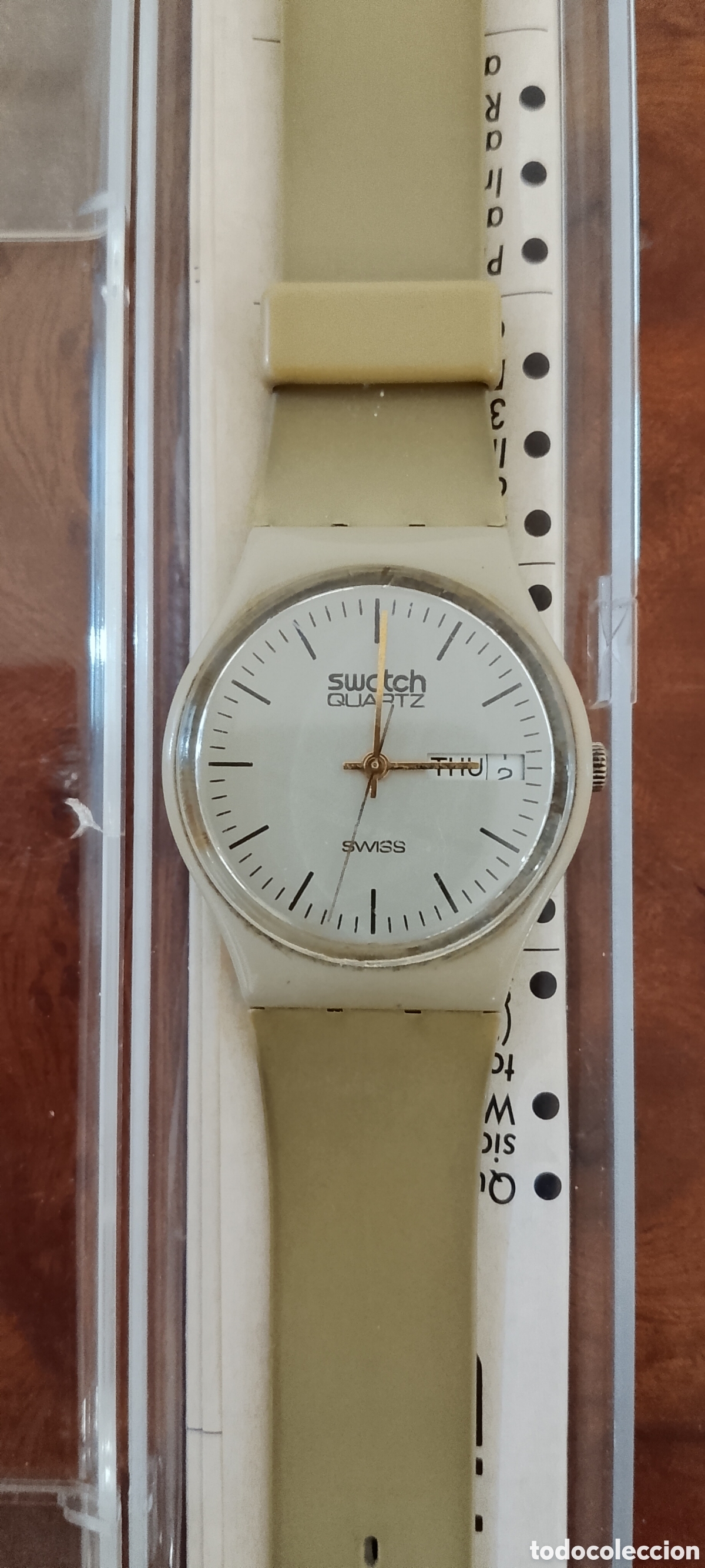 Vintage: Reloj Swatch GT 702 a&ntilde;o 83 prototipo