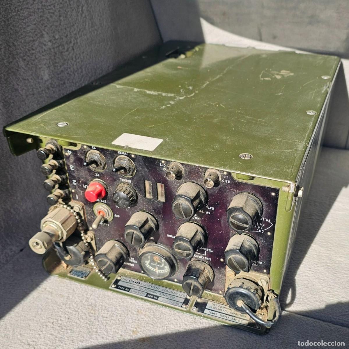 Vintage: Adaptador radiotelegr&aacute;fico militar brit&aacute;nico Radio Telegraph