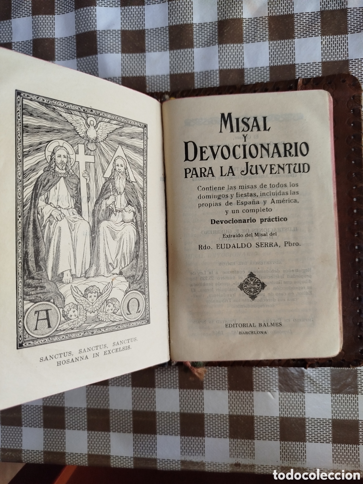 Vintage: Misal con funda de curro repujado - Foto 4