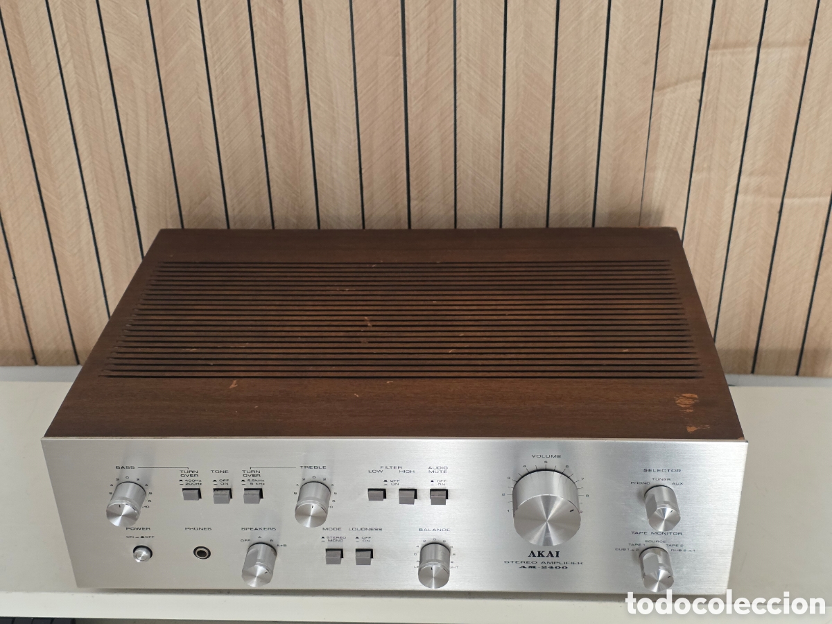 Vintage: amplificador vintage akai am-2400
