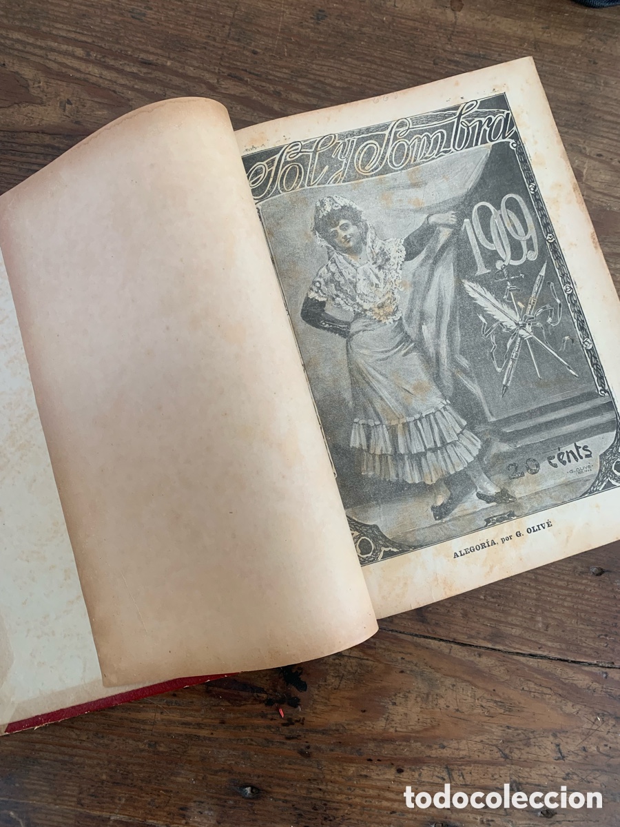 Vintage: Antiguos Libros &ldquo;sol y sombra&rdquo; 12 libros - Foto 16