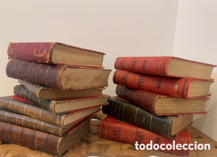Vintage: Antiguos Libros &ldquo;sol y sombra&rdquo; 12 libros - Foto 17