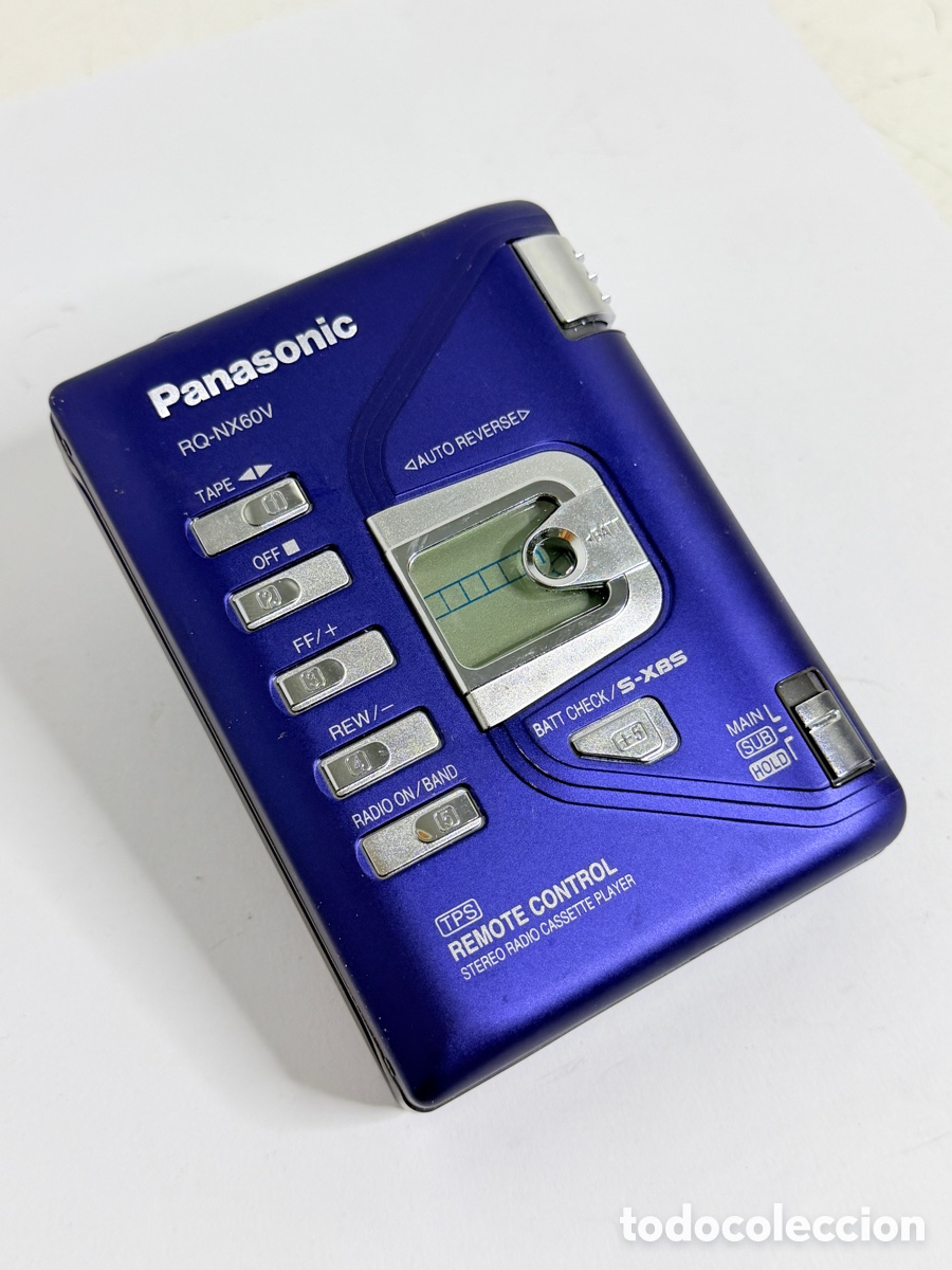 Vintage: Panasonic RQ-NX60V Blue Walkman No Funciona