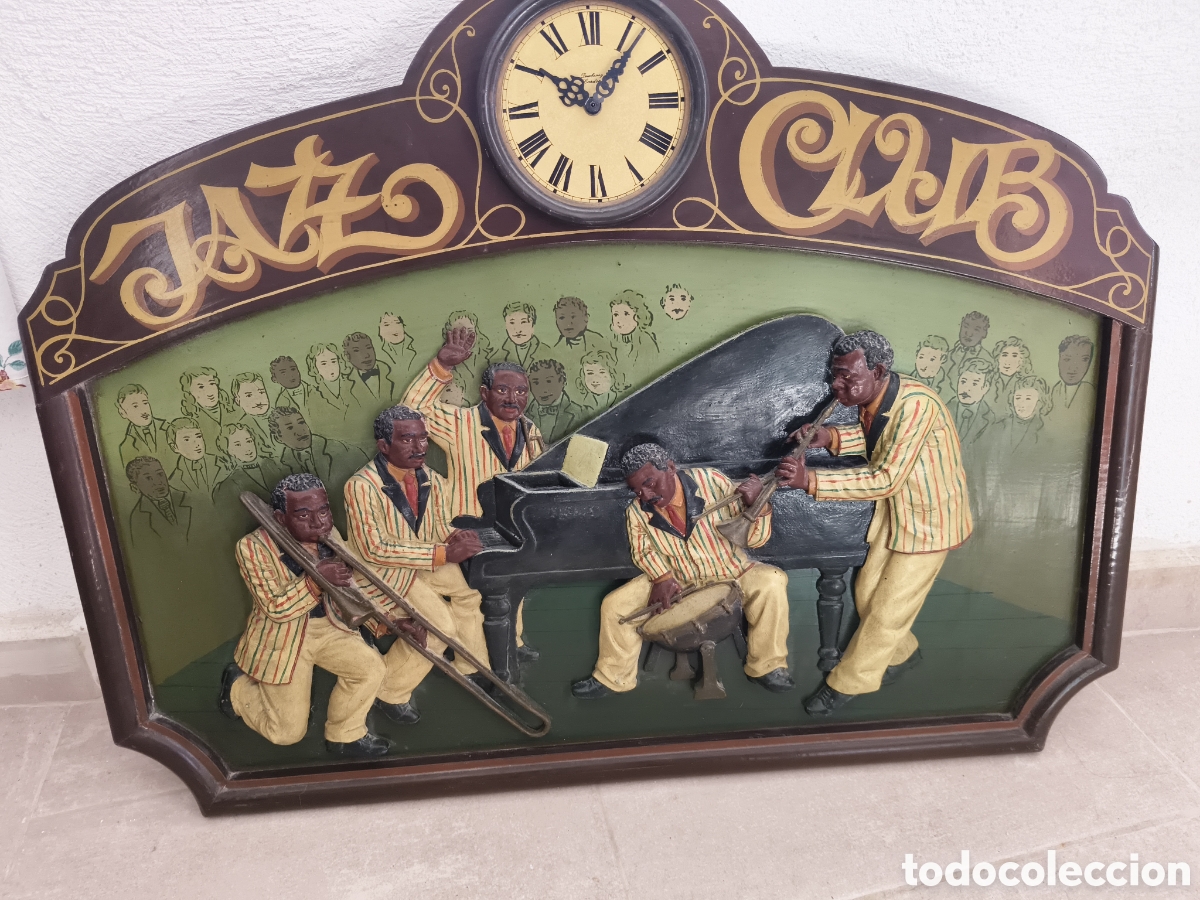 Vintage: Atractivo cuadro con m&uacute;sicos vintage ideal cafeterias