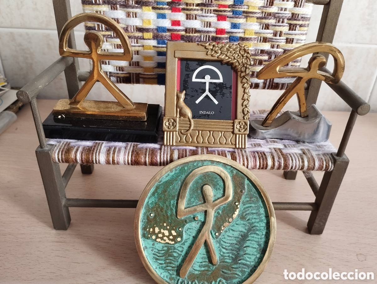 Vintage: FIGURAS INDALO ALMER&Iacute;A LOTE DE CUATRO VER FOTOS Y DESCRIPCI&Oacute;N