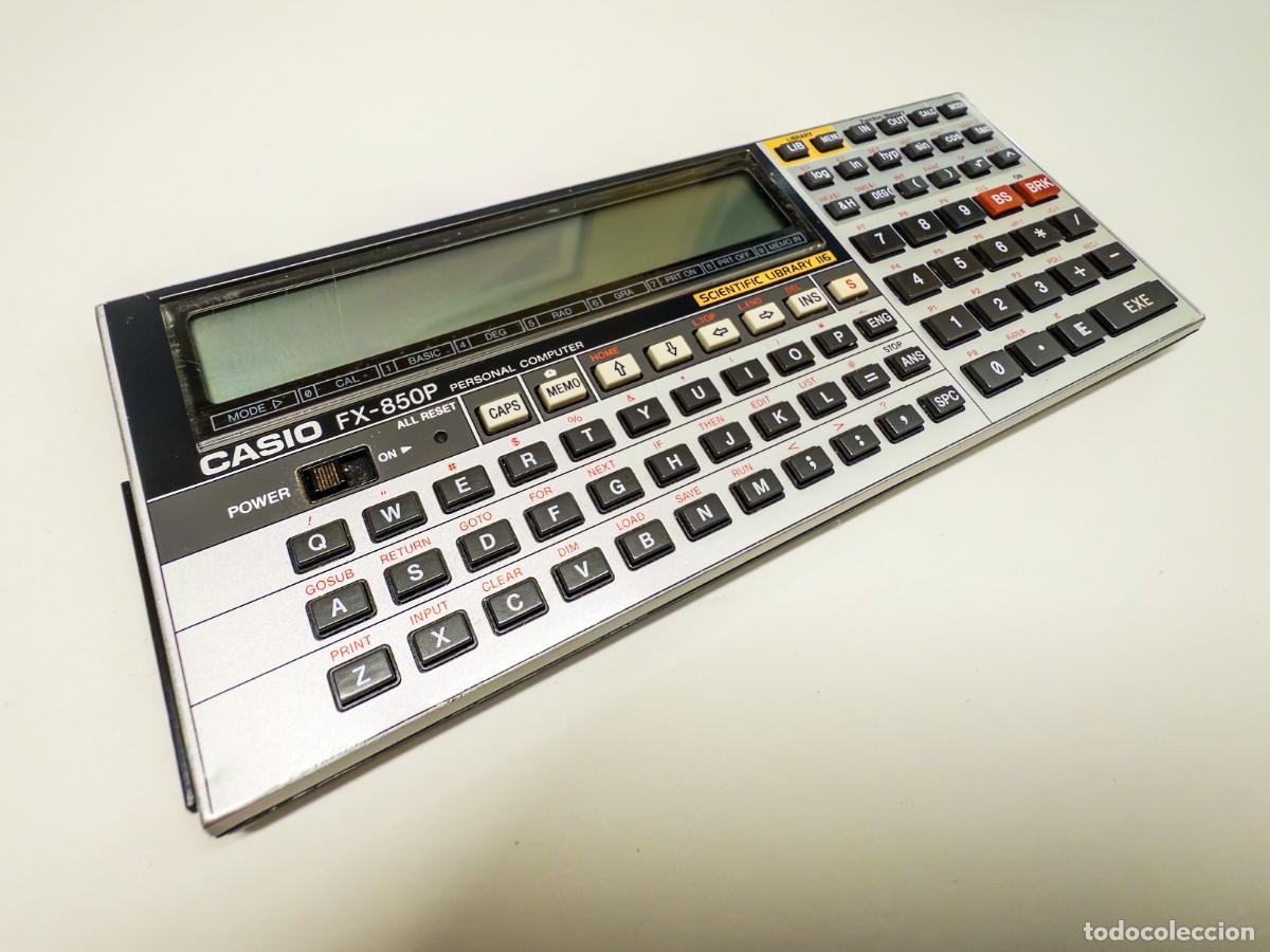 Vintage: Casio FX-850P ordenador de bolsillo programable BASIC - Foto 5