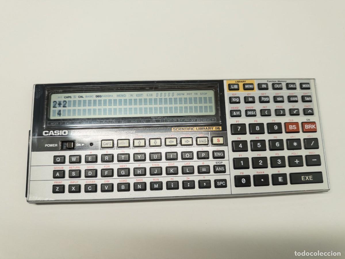 Vintage: Casio FX-850P ordenador de bolsillo programable BASIC - Foto 8