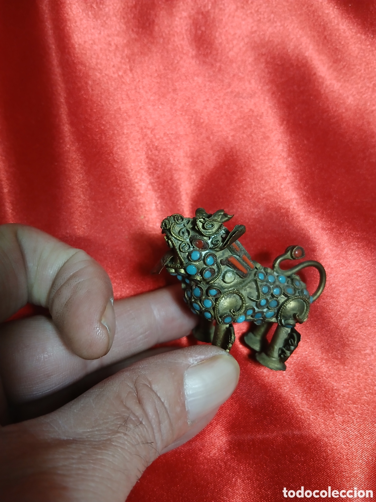 Vintage: Perro-dragon de foo vintage - Foto 3