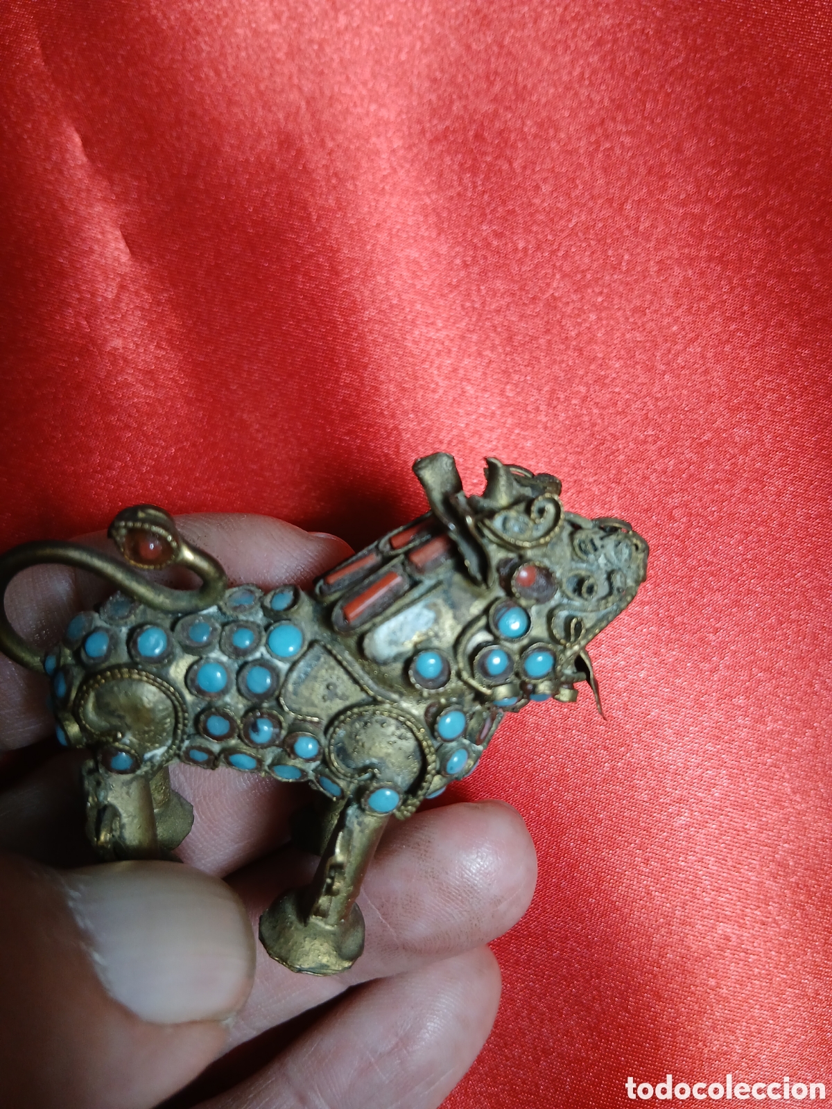 Vintage: Perro-dragon de foo vintage - Foto 6