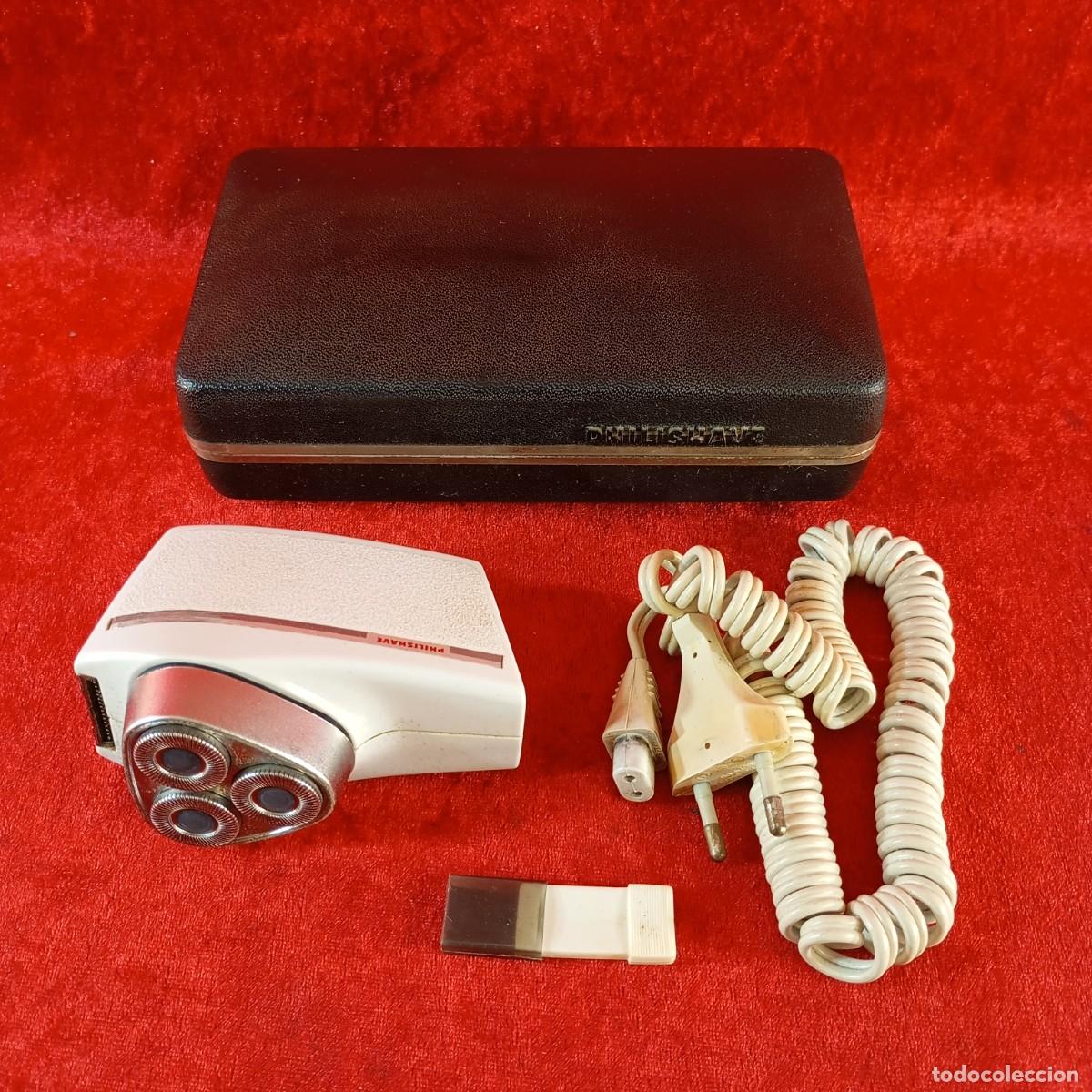Vintage: AFEITADORA EL&Eacute;CTRICA VINTAGE - PHILIPS PHILISHAVE DE LUXE HP1122 - CON SU ESTUCHE ORIGINAL - 31