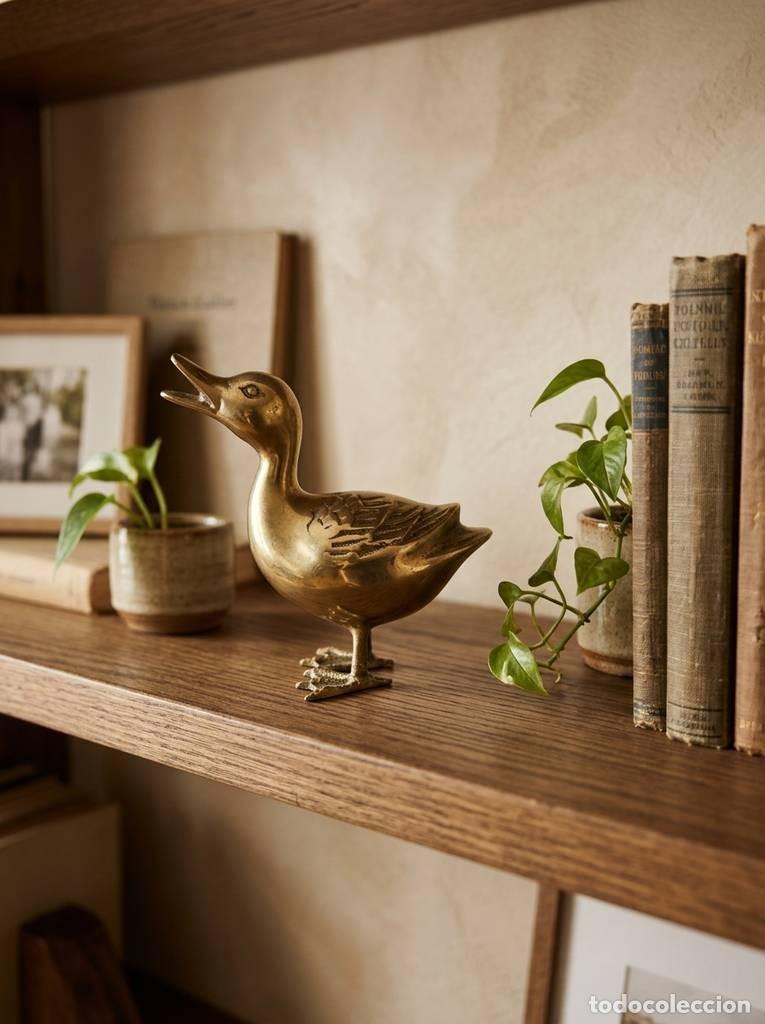 Vintage: FIGURA DECORATIVA DE METAL