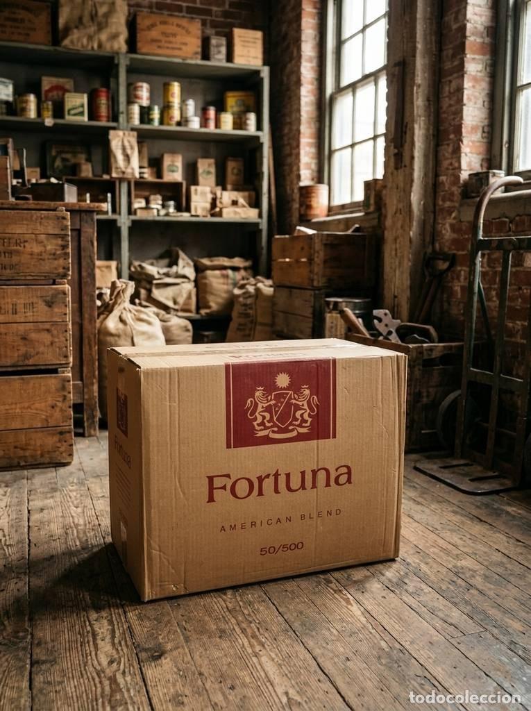 Vintage: CAJA DE CART&Oacute;N FORTUNA