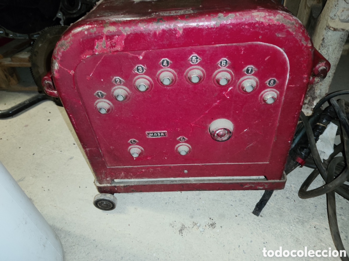 Vintage: Maquina de soldar antigua de 1.960 a&uacute;n funciona