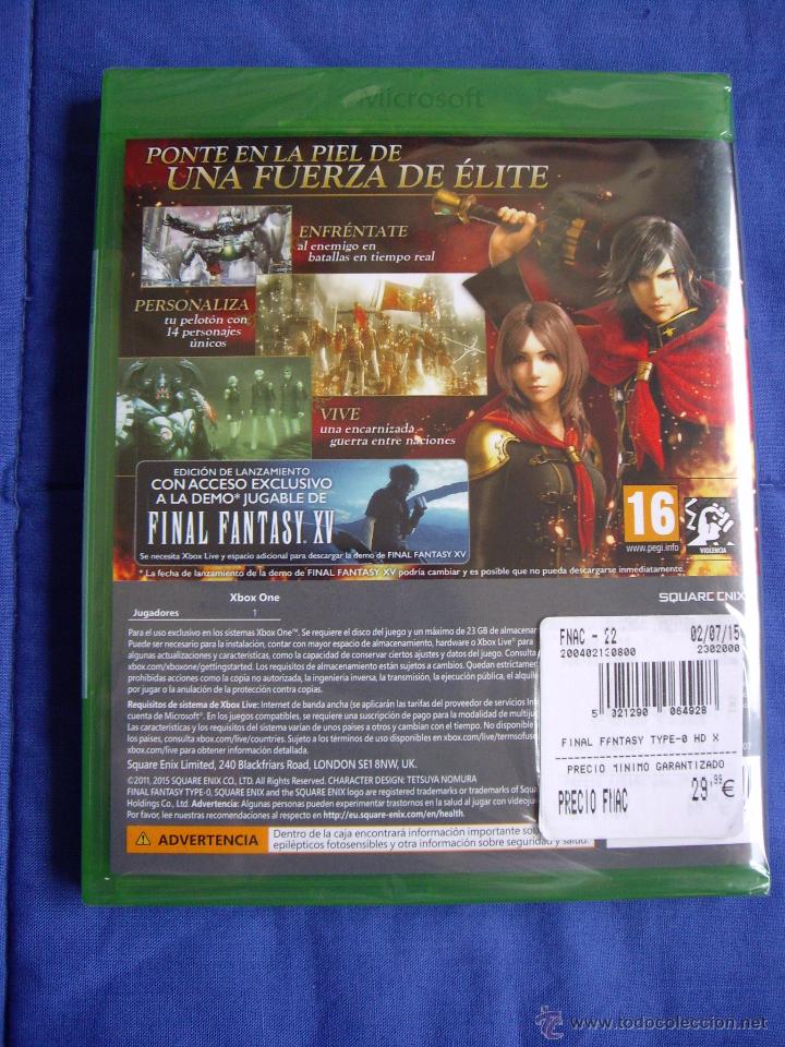 Xbox One de segunda mano: Final Fantasy Type-0 HD  - Nuevo - Xbox One - Espa&ntilde;ol - Foto 2