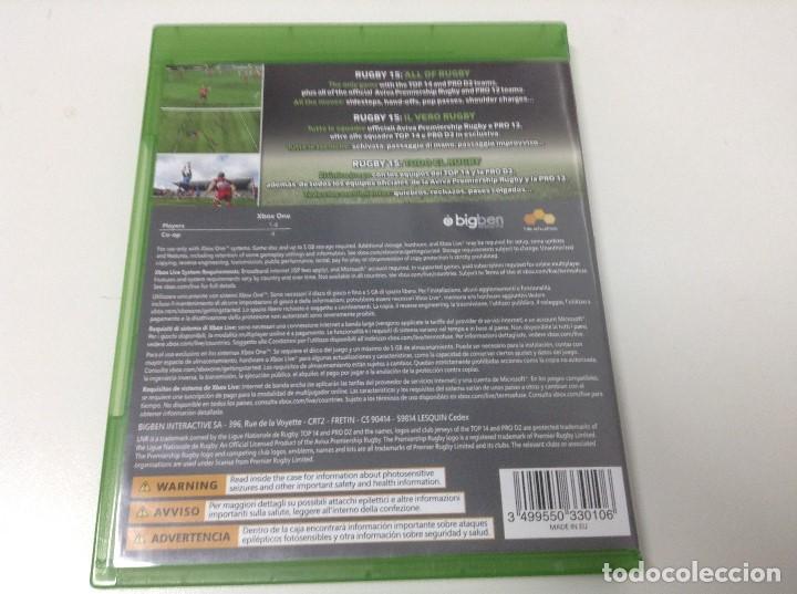 Xbox One de segunda mano: RUGBY 15 - Foto 2