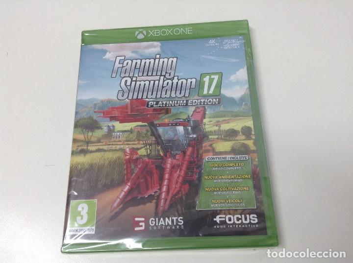 Xbox One de segunda mano: FARMING SIMULATOR 17 PLATINUM EDITION - Foto 1