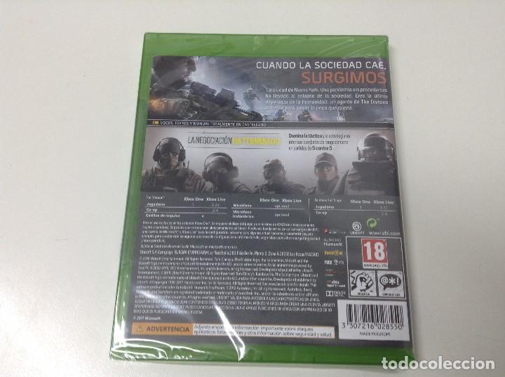 Xbox One de segunda mano: TOM CLANCYS THE DIVISION + RAINBOW SIX SIEGE DOUBLE PACK - Foto 2