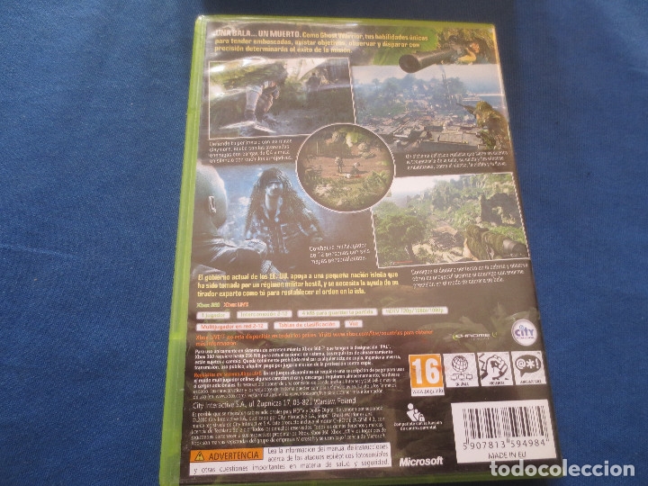 Xbox One de segunda mano: XBOX 360 / SNIPER GHOST WARRIOR - PAL ESPA&Ntilde;A - Foto 18