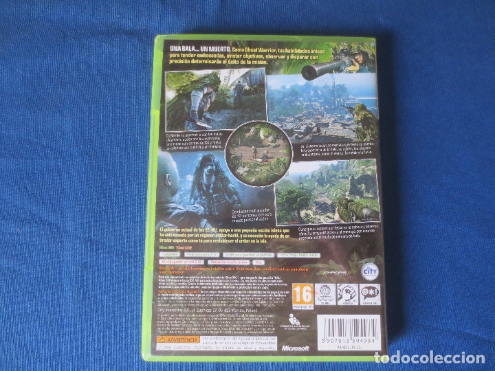 Xbox One de segunda mano: XBOX 360 / SNIPER GHOST WARRIOR - PAL ESPA&Ntilde;A - Foto 19