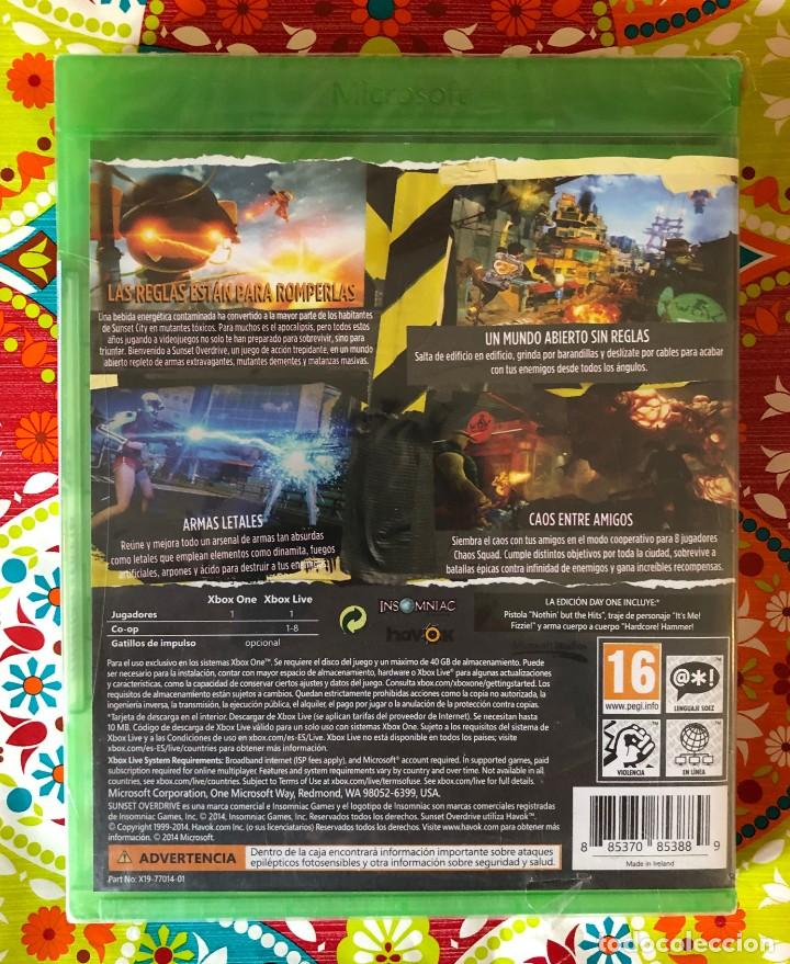 Xbox One de segunda mano: Sunset Overdrive Xbox One PRECINTADO!!! - Foto 2