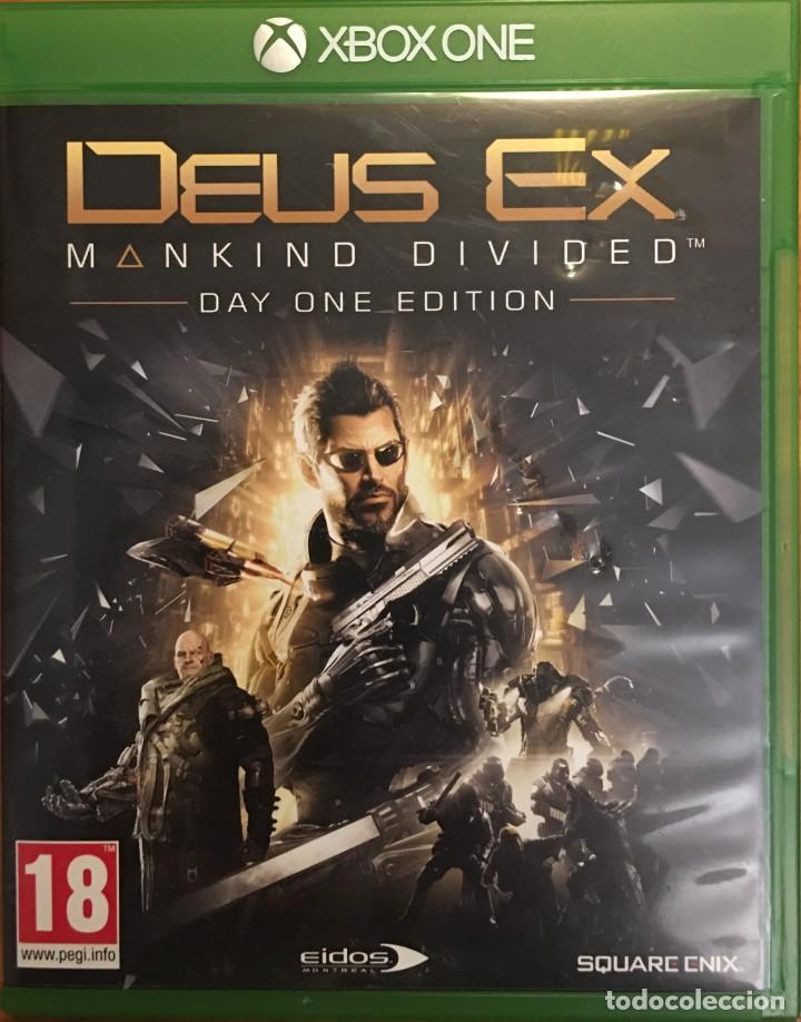 Xbox One de segunda mano: Deus Ex: Mankind Divided Day One Edition Xbox One - Foto 1