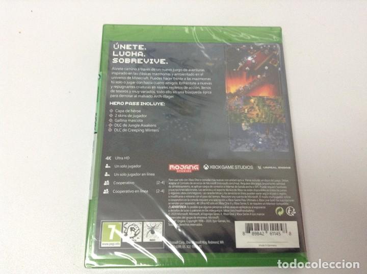 Xbox One de segunda mano: MINECRAFT DUNGEONS HERO EDITION - Foto 2