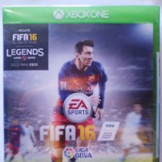 Xbox One de segunda mano: FIFA 16 (2016). JUEGO PARA XBOX ONE. JUEGO FÍSICO. NUEVO, PRECINTADO. PAL-ESP.