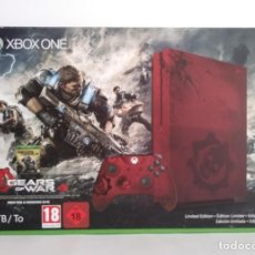 Xbox One de segunda mano: CONSOLA XBOX ONE 2 TB ED. GEARS OF WAR 4 LIMITADA PRECINTADA. Lote 352454479