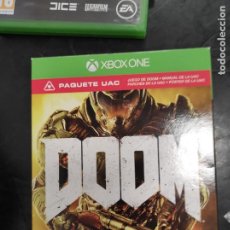 Xbox One de segunda mano: DOOM - XBOX ONE - PAL ESP - PAQUETE UAC. Lote 378847189