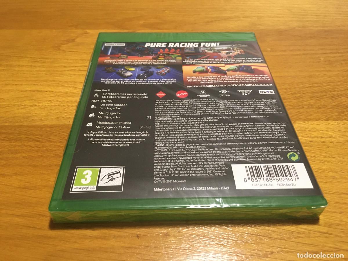 Xbox One de segunda mano: Hot Wheels Unleashed para Xbox One X, PRECINTADO - Foto 2