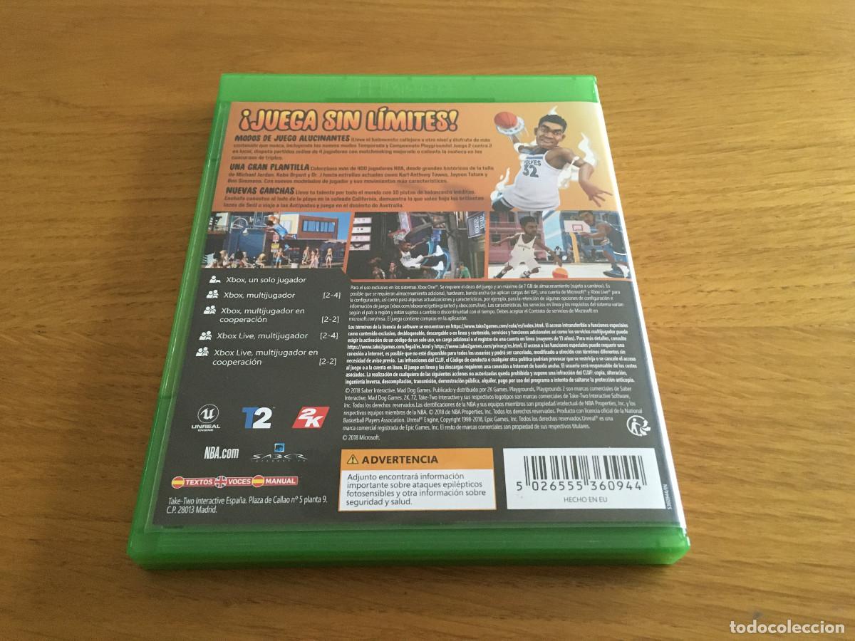 Xbox One de segunda mano: NBA 2K Playgrounds 2 Xbox One X ESP - Foto 2