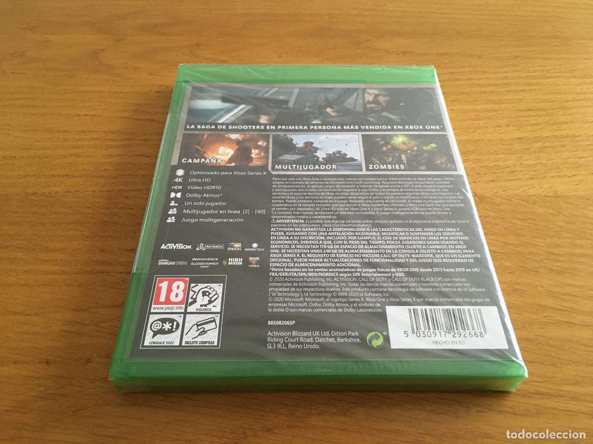 Xbox One de segunda mano: CoD, Black ops Cold War, SERIES X PRECINTADO - Foto 2