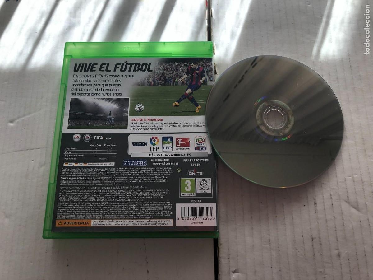 Xbox One de segunda mano: FIFA 15 - XBOX X-BOX KREATEN - Foto 2