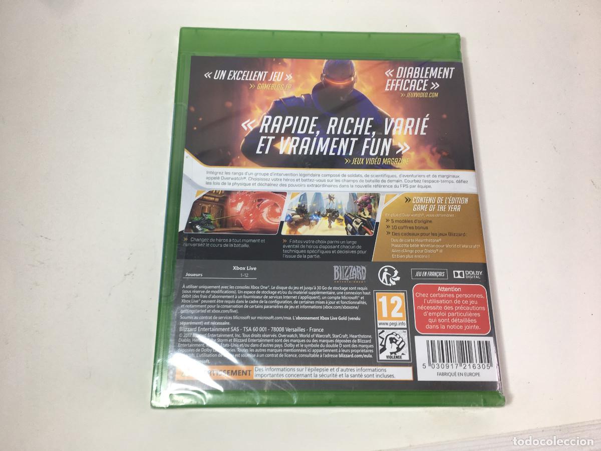 Xbox One de segunda mano: JUEGO OVERWATCH - XBOX ONE - PRECINTADO - VERSION FRANCESA - Foto 2