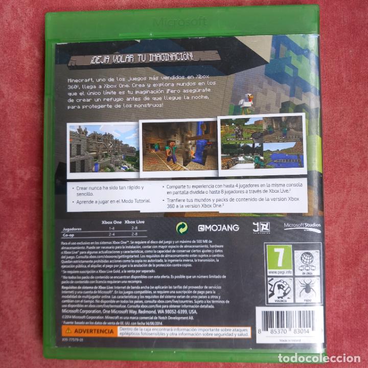 Xbox One de segunda mano: MINECRAFT Xbox One Edition - Foto 3
