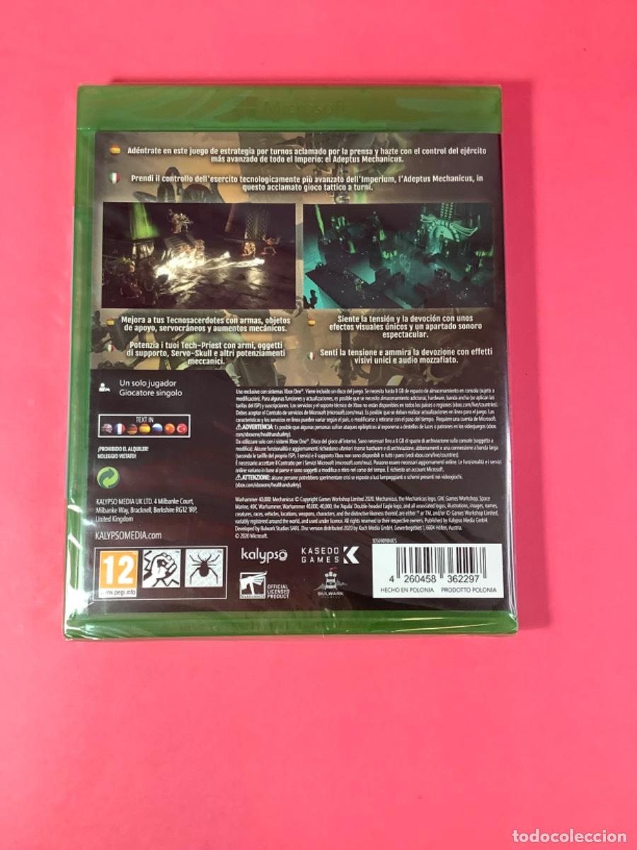 Xbox One de segunda mano: MECHANICUS WARHAMMER 40.000 - XBOX ONE - Foto 2