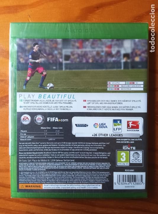 Xbox One de segunda mano: FIFA 16. JUEGO SIN ABRIR. XBOX ONE - Foto 2