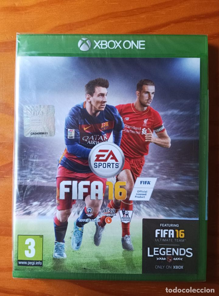 Xbox One de segunda mano: FIFA 16. JUEGO SIN ABRIR. XBOX ONE - Foto 1