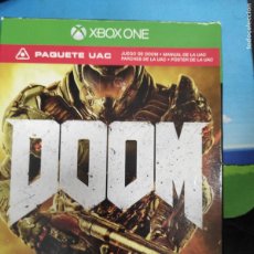 Xbox One de segunda mano: DOOM PAQUETE UAC - XBOX SERIES X ONE - PAL ESP COMPLETO